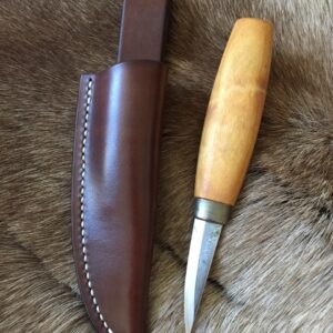Mora 120 sloyd / woodcarving knife sheath with belt loop