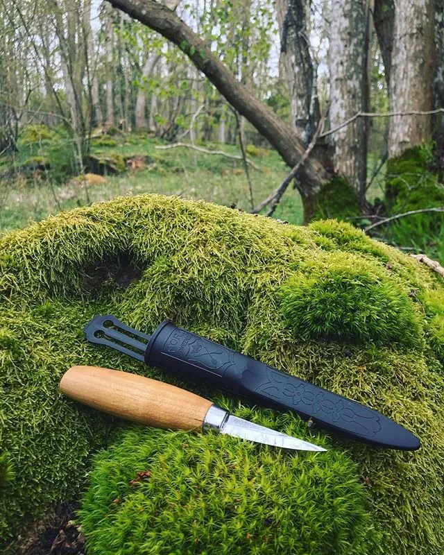 Wood Carving Knife - Morakniv 120 (LC) - The Spoon Crank