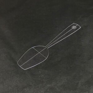 Tom's Shovel Spoon Template in flexible plastic