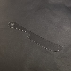 Basic Butter Knife Template in Flexible Plastic