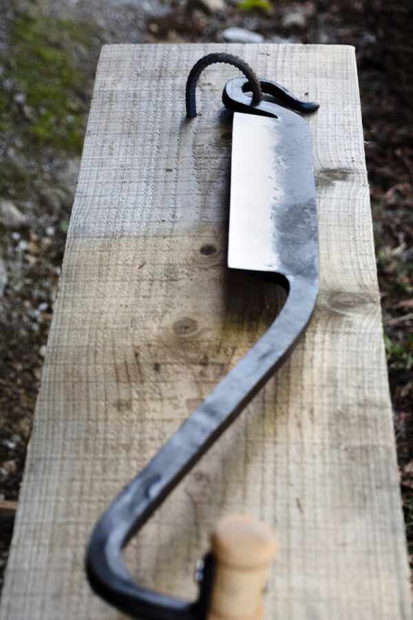 Stock Knife Cloggers Knife Clogmakers Knife Green Woodworking Sloyd Wood Carving Spoon Carving Knife - Image 4