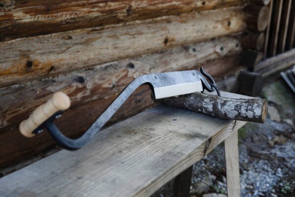 Stock Knife Cloggers Knife Clogmakers Knife Green Woodworking Sloyd Wood Carving Spoon Carving Knife - Image 5