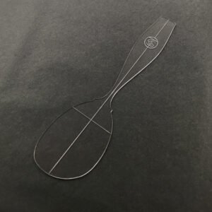 Oren's Asymmetrical Spoon Template in Flexible Plastic