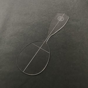 Oren's Symmetrical Spoon Template in Flexible Plastic