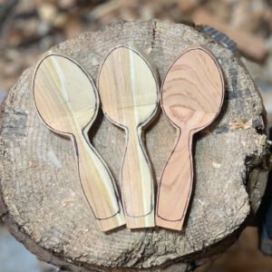 Pocket Spoon Blanks - Pack of 3