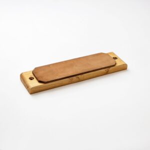 Leather strop for knives sharpening, care for tools, woodworking supply, woodcarving tools, honing the chisel