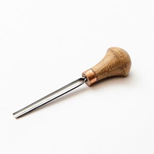 Palm carving tool #8 profile, Gouge for micro relief and wood engraving, Woodcarving gouge