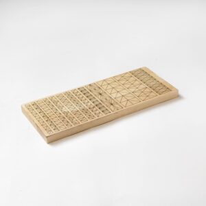 Chip carving practice board - Chip carving pattern - Basswood chip carving board