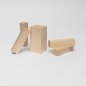 Wood blocks for Woodcarving, Basswood Carving Blocks Kit for Beginners and Professional, Lime blocks, Wood Carving