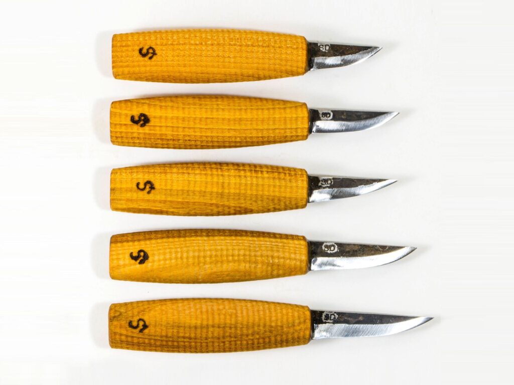Svante's Wood Carving Knives Sloyd Knives The Spoon Crank