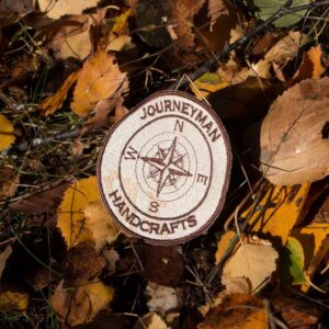Journeyman Compass Embroidered Patch