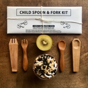 Japanese Child Spoon & Fork Whittling DIY Kit