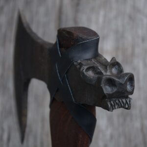 Dragon Axe - Vikings Ragnar's Axe - Replica Norse Dragon Head Poll Axe