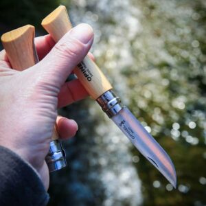 Opinel No7 Folding Knife - Stainless Steel Blade