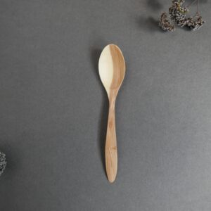 Plum wood hand carved spoon