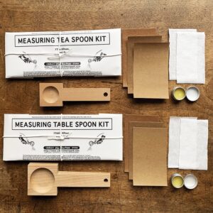 Japanese Wooden Measuring Spoon Kit