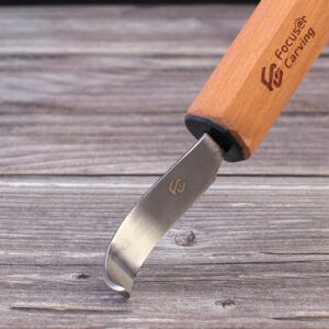52100 Spoon Hook Knife - FC104