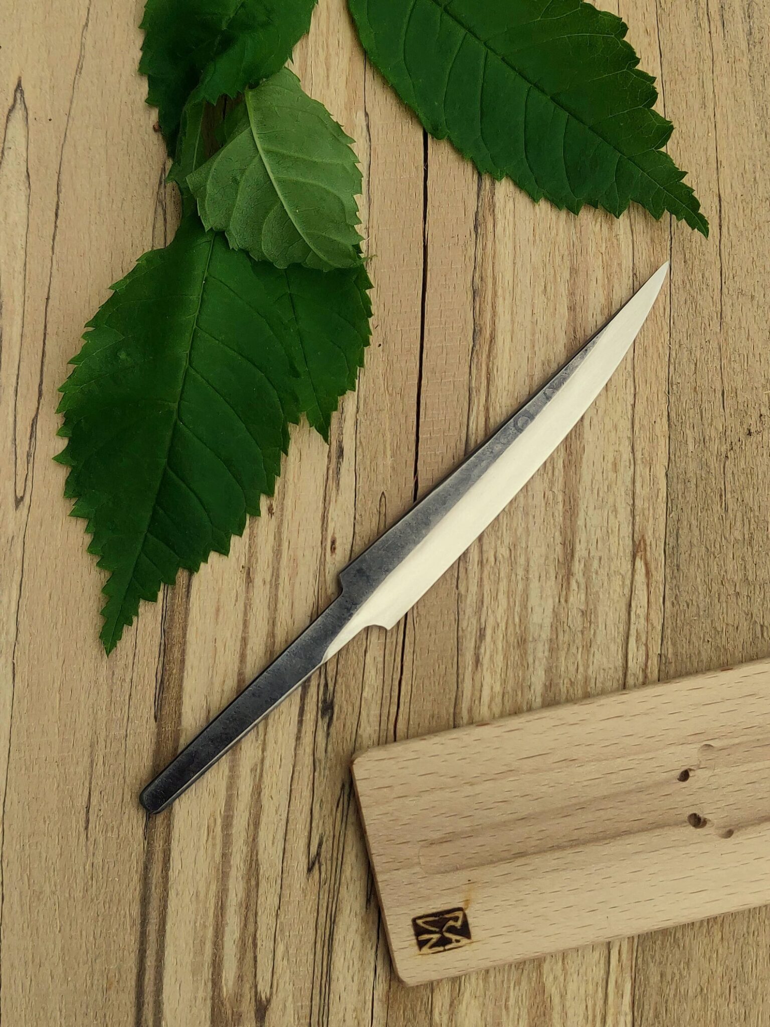Slojd blade 100mm, Whittling knife, Fresh wood carving, Handcarving