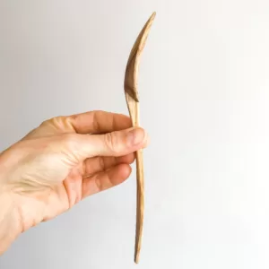 Redbud Wood Right-Handed Eating Spoon