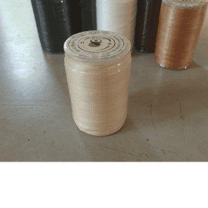 Polyester Round Waxed Thread - Beige