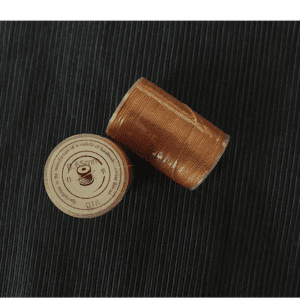 Polyester Round Waxed Thread - Light Brown