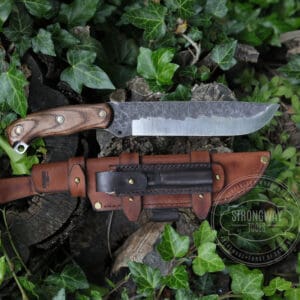 Bushcraft Knife 4 with MOLLE System on Sheath