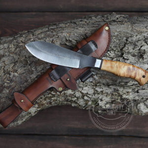 Bushcraft Knife 6 with MOLLE System on Sheath