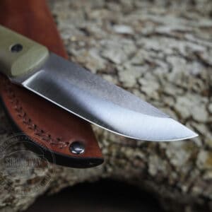 Knife with micarta handle 1