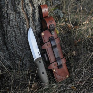 Knife with micarta handle 3