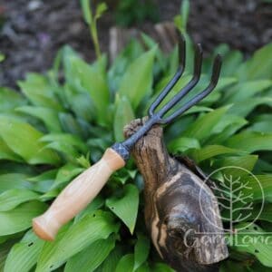 Hand Garden Cultivator | Hand Forged Garden Tool | Hand Rake | Garden Cultivator | Garden Rake | Hickory Handle | Vintage style garden tool