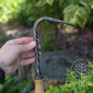 Hand forged fork cultivator | Broadfork Garden Tool | Garden cultivator | Forged Garden Tools | Gardening | Garden Crafts