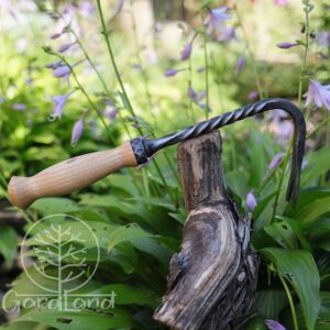 Hand forged fork cultivator | Broadfork Garden Tool | Garden cultivator | Forged Garden Tools | Gardening | Garden Crafts
