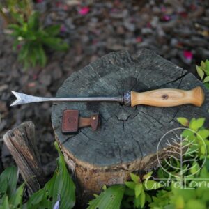Traditional dandelion weeder | Garden | Gardening tools | Gift for her | Forged Tools