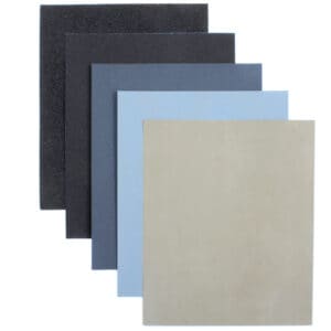 Sandpaper Sheets - Without adhesive backing 