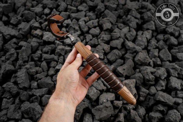 Middle TWCA Knife with Leather - Image 12
