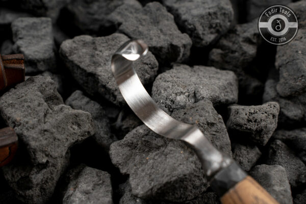 Middle TWCA Knife with Leather - Image 7