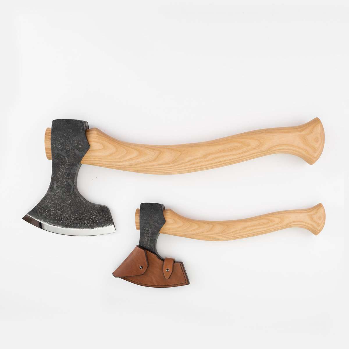 Heavy Green Carving Axe – The Spoon Crank