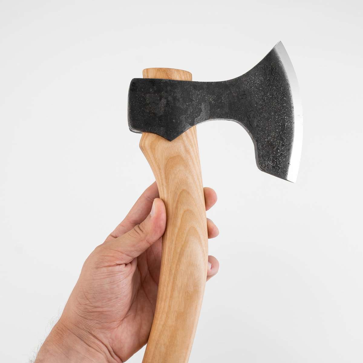 Heavy Green Carving Axe – The Spoon Crank
