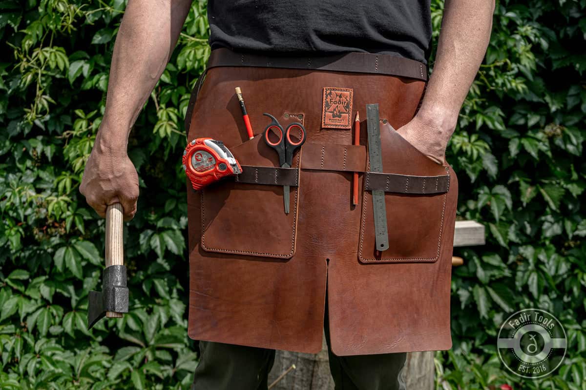 Handmade Leather Half-Apron – The Spoon Crank
