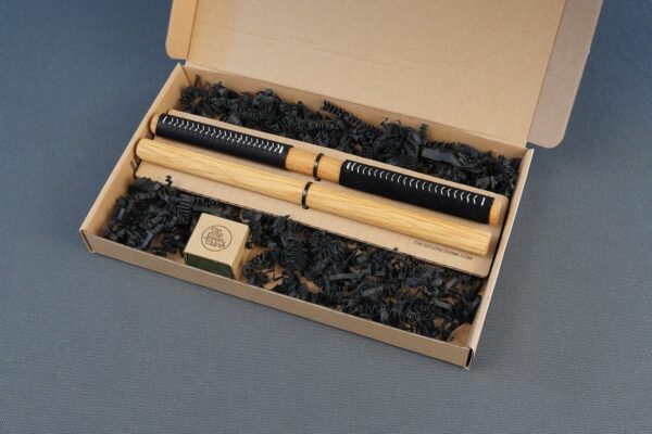 Stripping and Sharpening Dowel Set for hook knives
