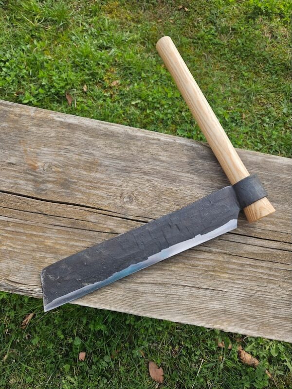 Hand Forged Froe for Splitting Wood (10'', 12'', 14'') - Carpenters Froe for Green Woodworking