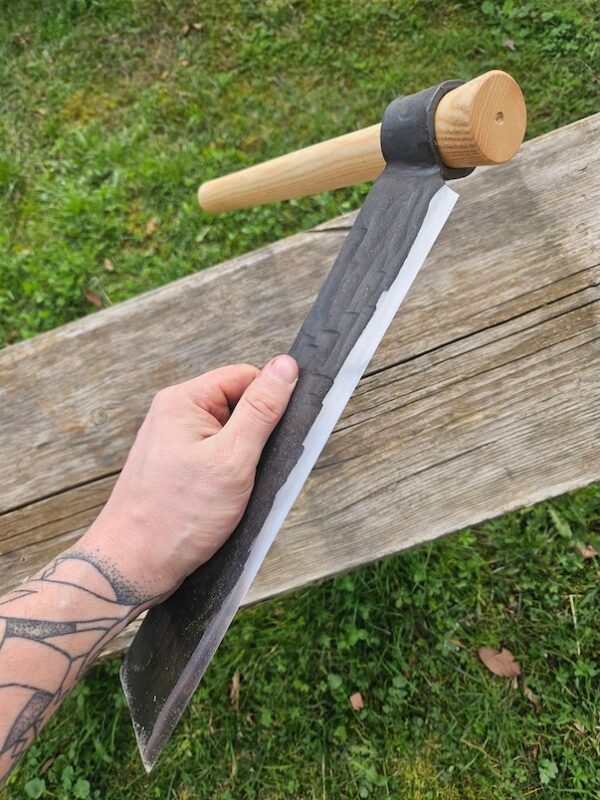 Hand Forged Froe for Splitting Wood (10'', 12'', 14'') - Carpenters Froe for Green Woodworking - Image 3