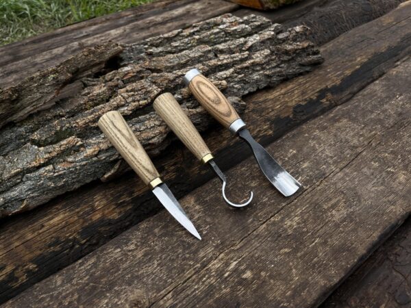 3-Piece Spoon Carving Tool Set - Image 6