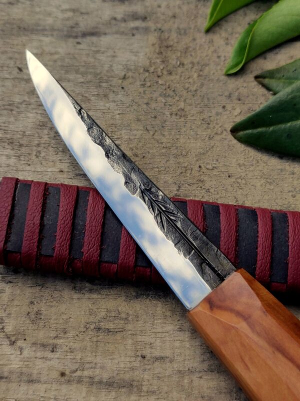 85mm Slojd knife, Whittling knife, Fresh wood carving, No. 4 - Image 2