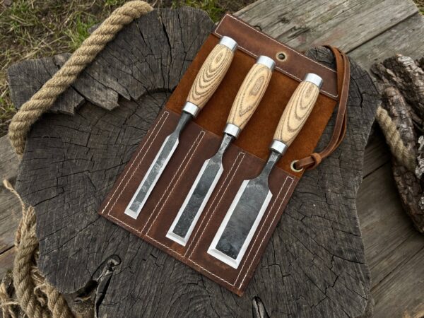 3-Piece Wood Carving Chisel Set