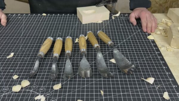 6-Piece Long Bent Gouge Set - Image 7