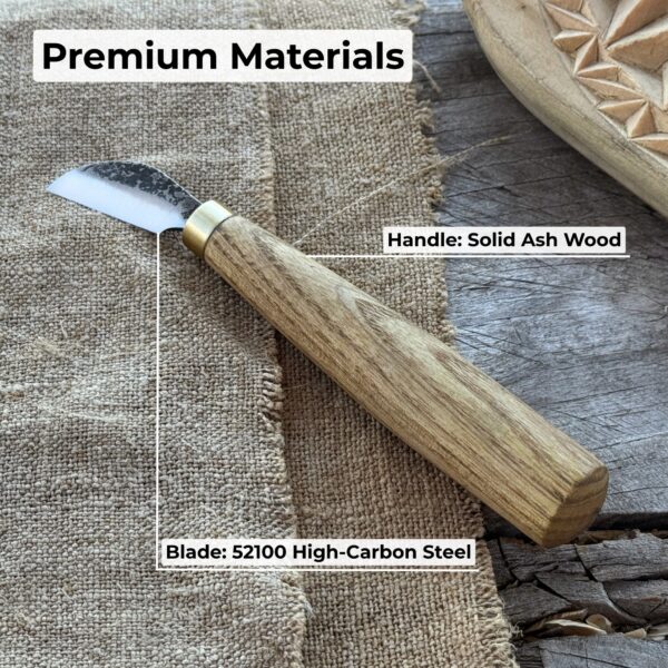 Chip Carving Knife, blade 3 cm (1.2 inches) - Image 6
