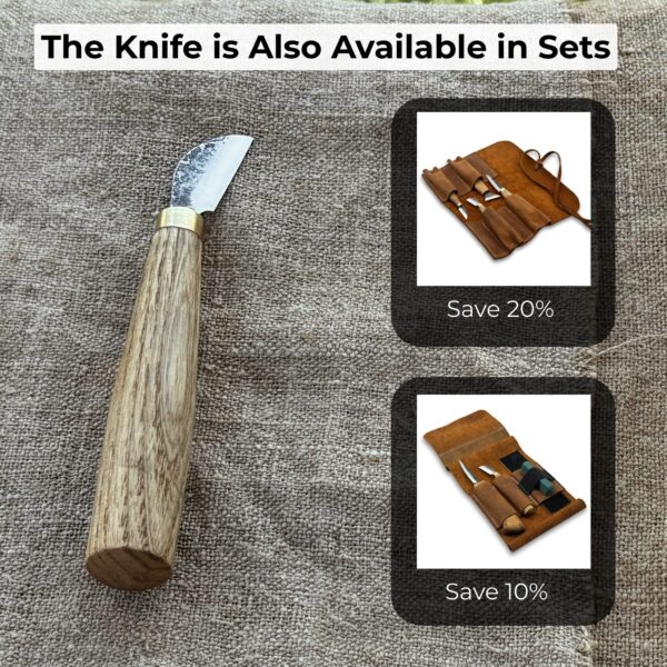 Chip Carving Knife, blade 3 cm (1.2 inches) - Image 10