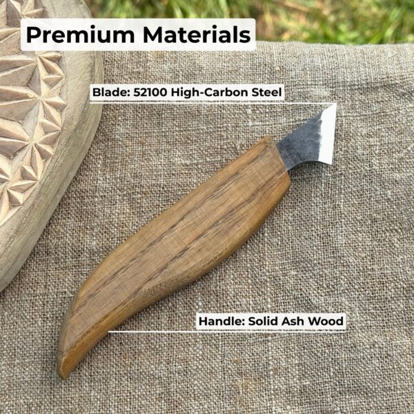 Wood Carving Knife, 2.5 cm (1 inch) - Image 6