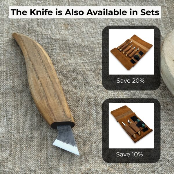 Wood Carving Knife, 2.5 cm (1 inch) - Image 10